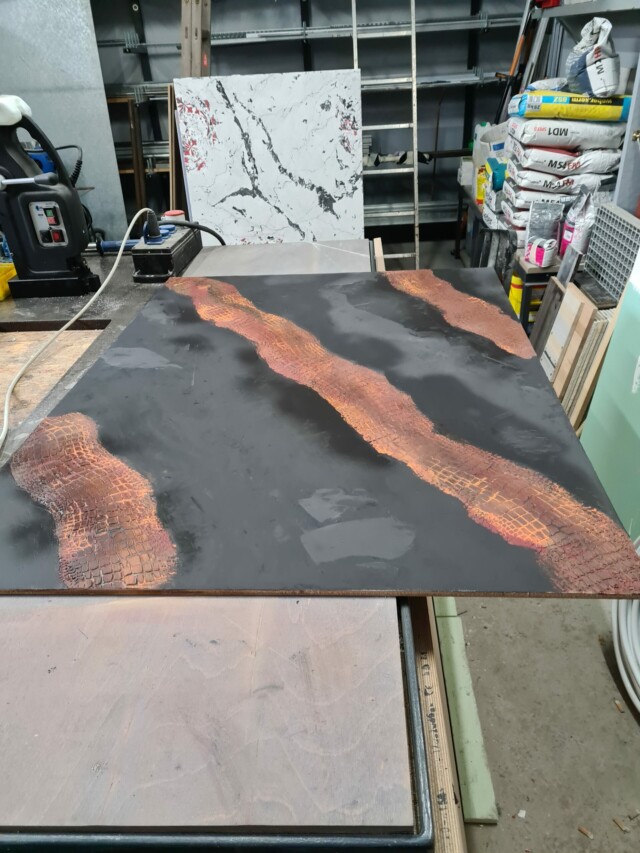 Moderne Spachteltechniken Moderne Spachteltechniken mit Kalk