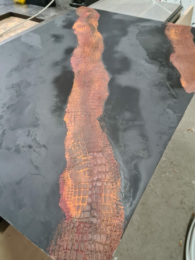 Moderne Spachteltechniken Moderne Spachteltechniken mit Kalk