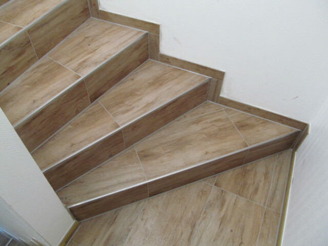 Geflieste Treppe Geflieste Treppe