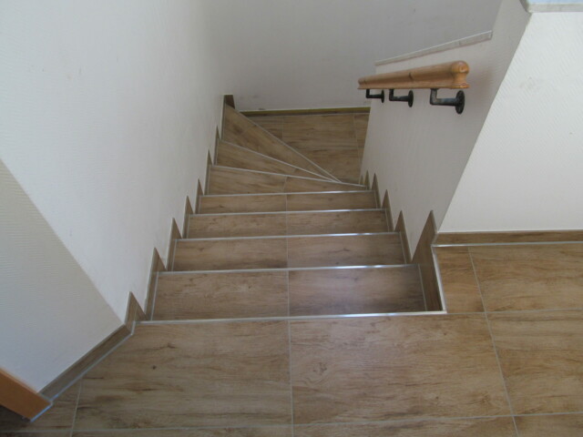 Geflieste Treppe Geflieste Treppe